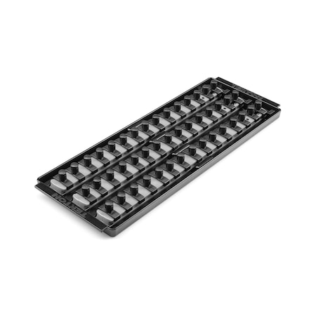 Tekton 3/8 Inch Drive 3-Rail Socket Organizer Set, (45-Tool) - OST16345